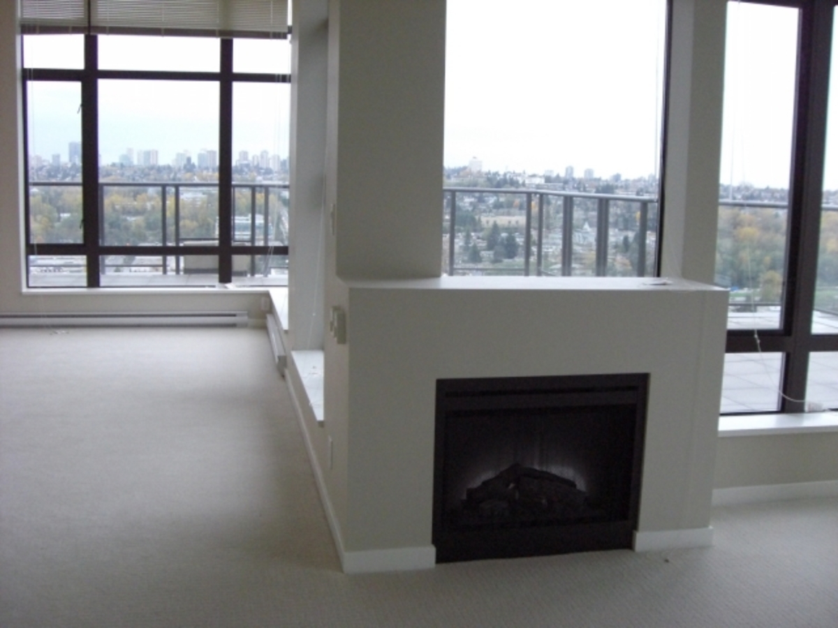 Fireplace at PH2 - 2355 Madison Ave, Brentwood Park, Burnaby